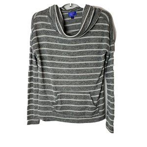 City Streets Small 3/5 Juniors Gray White stripe